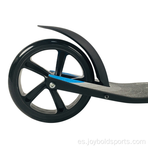 Patinete de ruedas grande plegable de doble suspensión para adultos